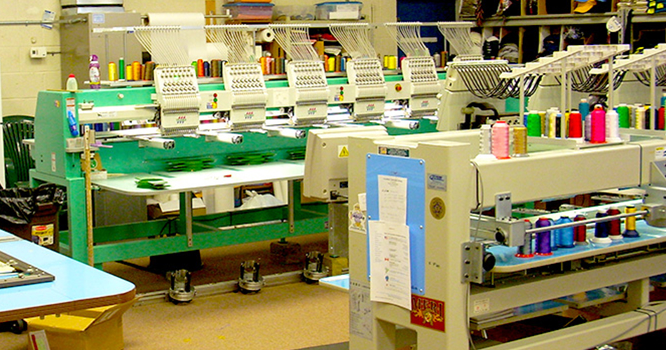 Embroidery shops